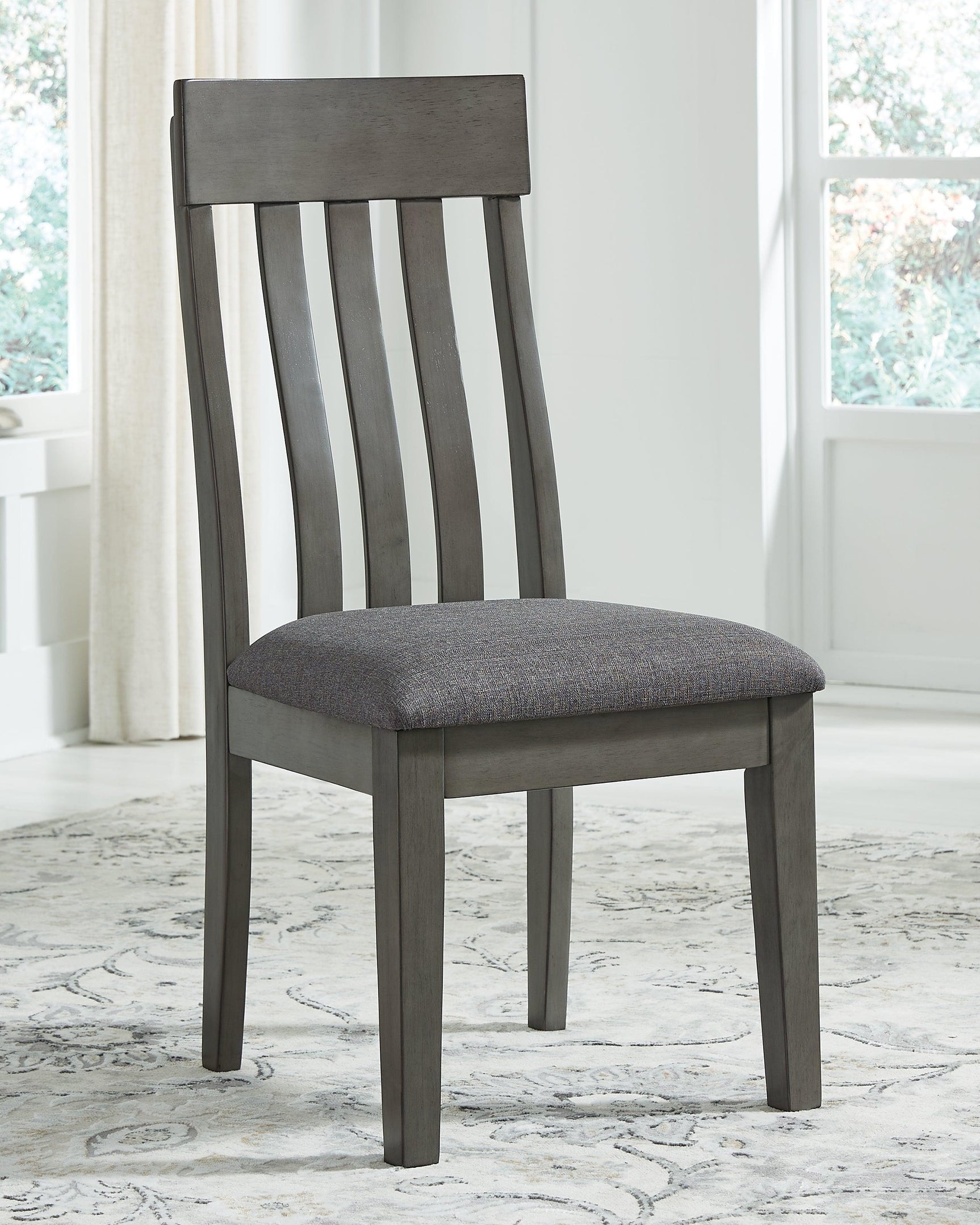 Hallanden Gray Rectangular Dining Room Set - Ella Furniture