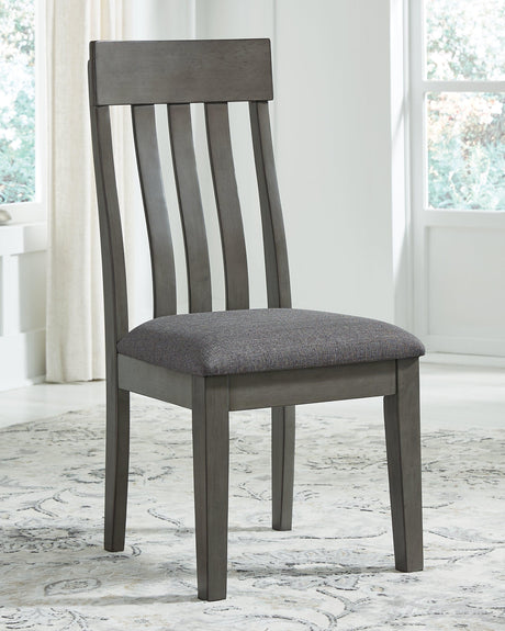 Hallanden Gray Rectangular Dining Room Set - Ella Furniture