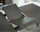 Hallanden Gray Rectangular Dining Room Set - Ella Furniture