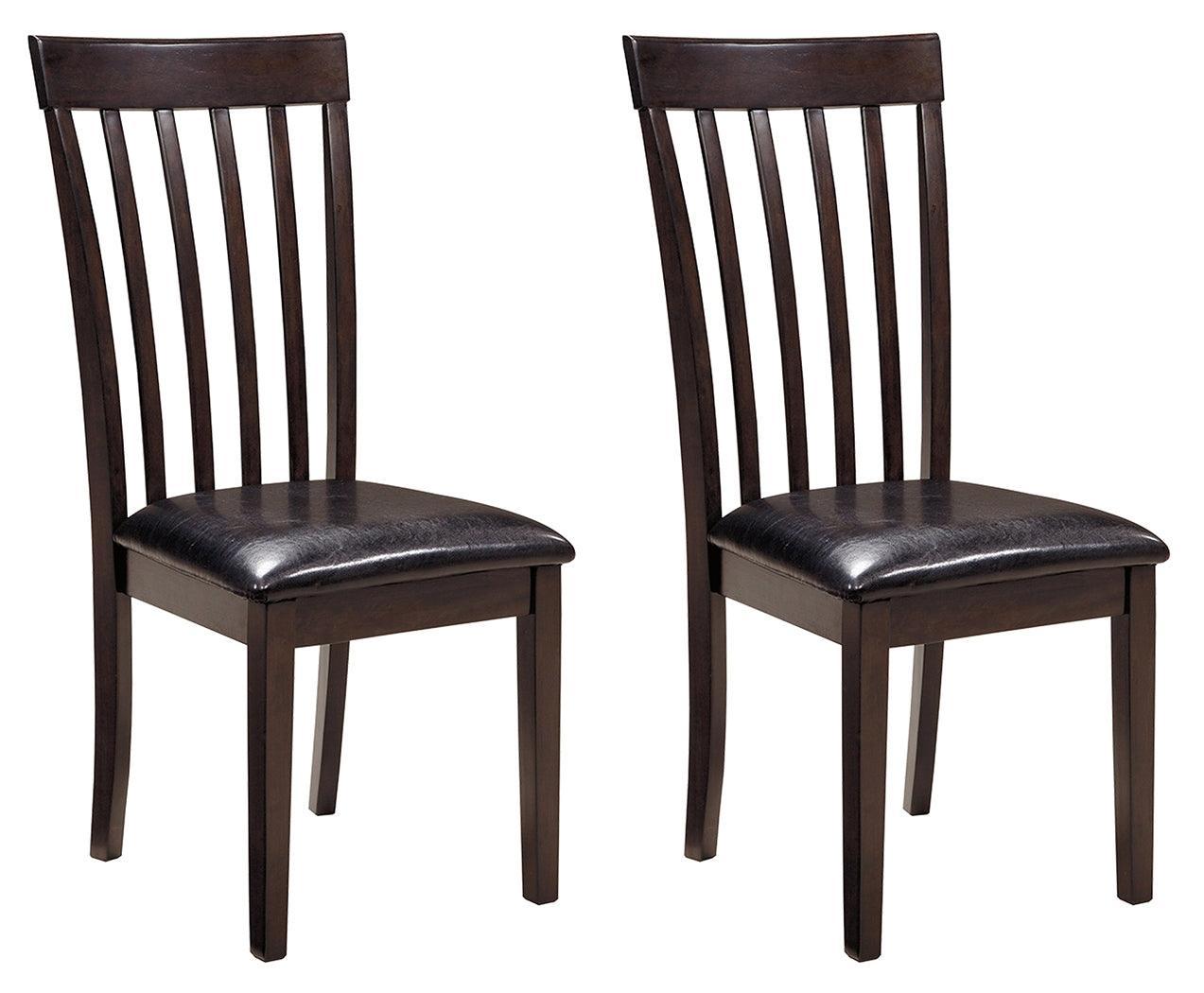 Hammis Dark Brown 2-Piece Dining Room Chair - Ella Furniture