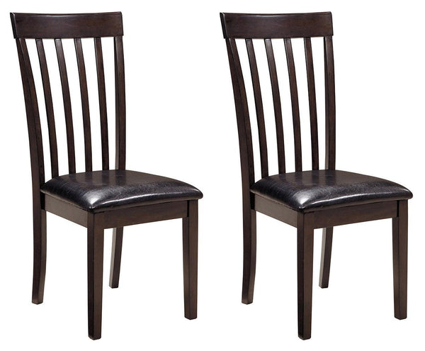 Hammis Dark Brown 2-Piece Dining Room Chair - Ella Furniture