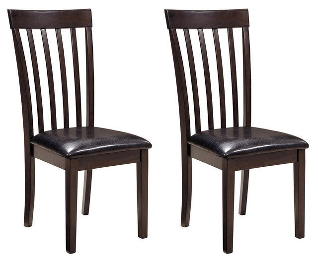 Hammis Dark Brown 2-Piece Dining Room Chair - Ella Furniture