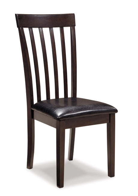 Hammis Dark Brown 2-Piece Dining Room Chair - Ella Furniture