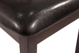 Hammis Dark Brown Circle Dining Room Set - Ella Furniture