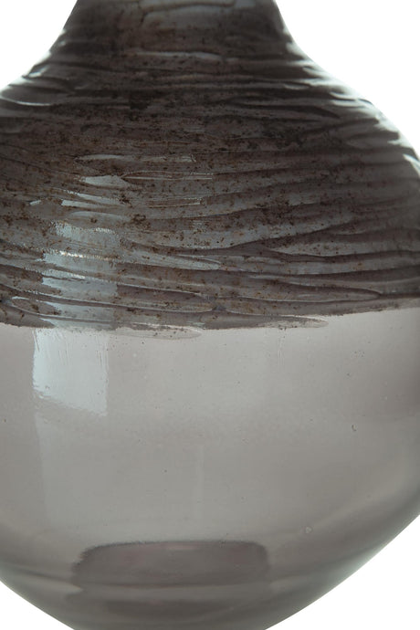 Harpwick Iridescent Gray Vase finish detail