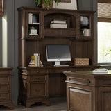HARTSHILL COLLECTION Hartshill Credenza with Hutch Burnished Oak 881283 - Ella Furniture