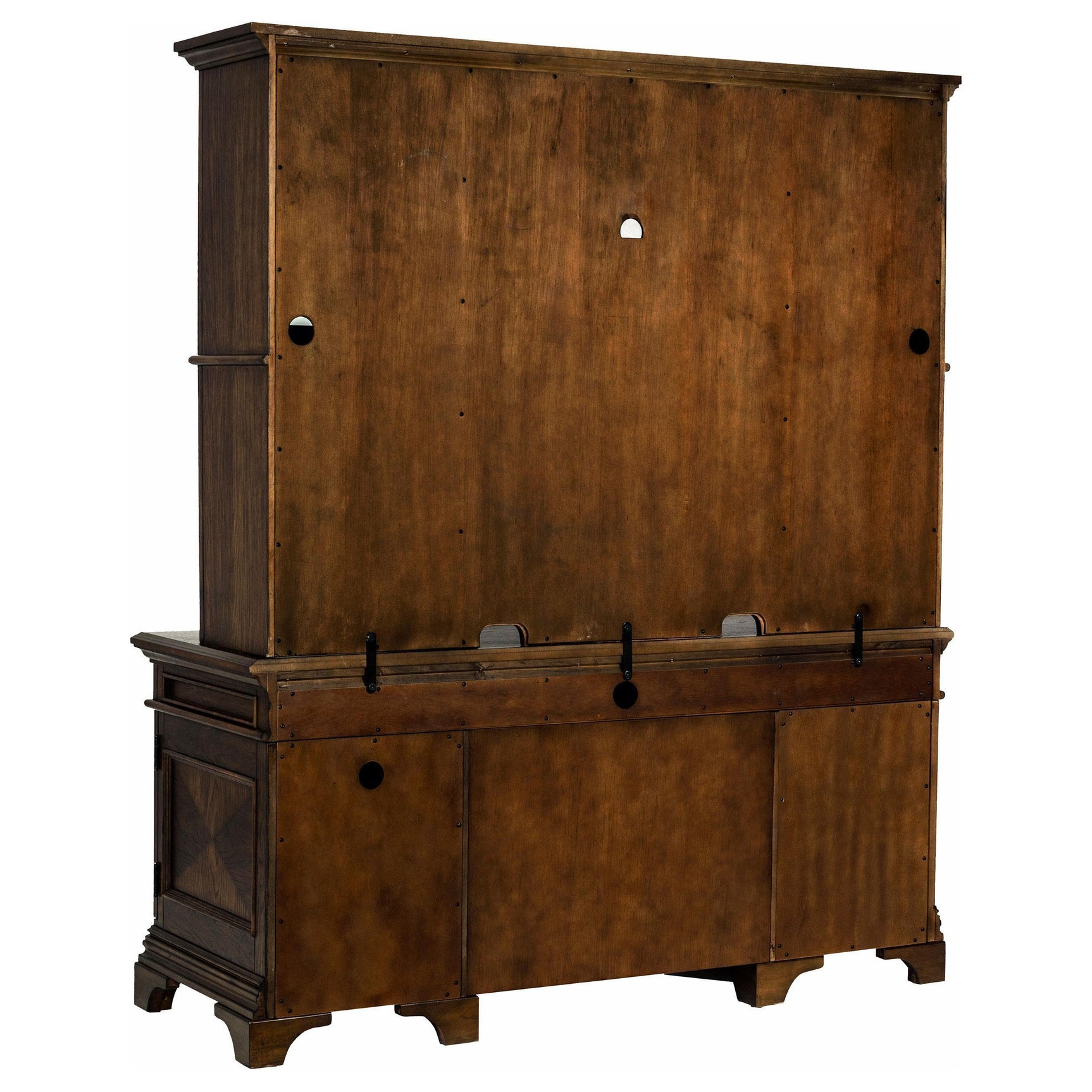 HARTSHILL COLLECTION Hartshill Credenza with Hutch Burnished Oak 881283 - Ella Furniture