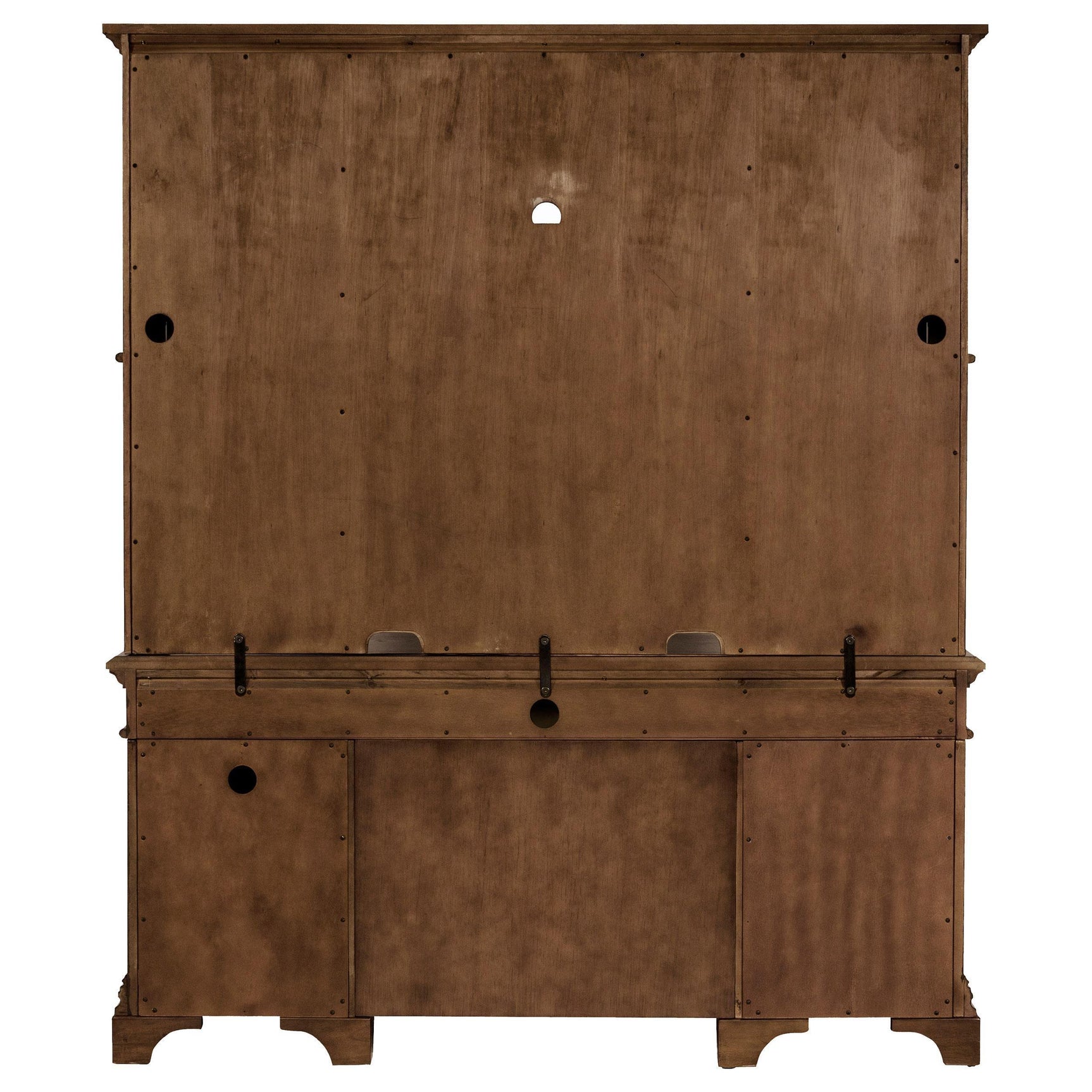 HARTSHILL COLLECTION Hartshill Credenza with Hutch Burnished Oak 881283 - Ella Furniture