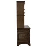 HARTSHILL COLLECTION Hartshill Credenza with Hutch Burnished Oak 881283 - Ella Furniture
