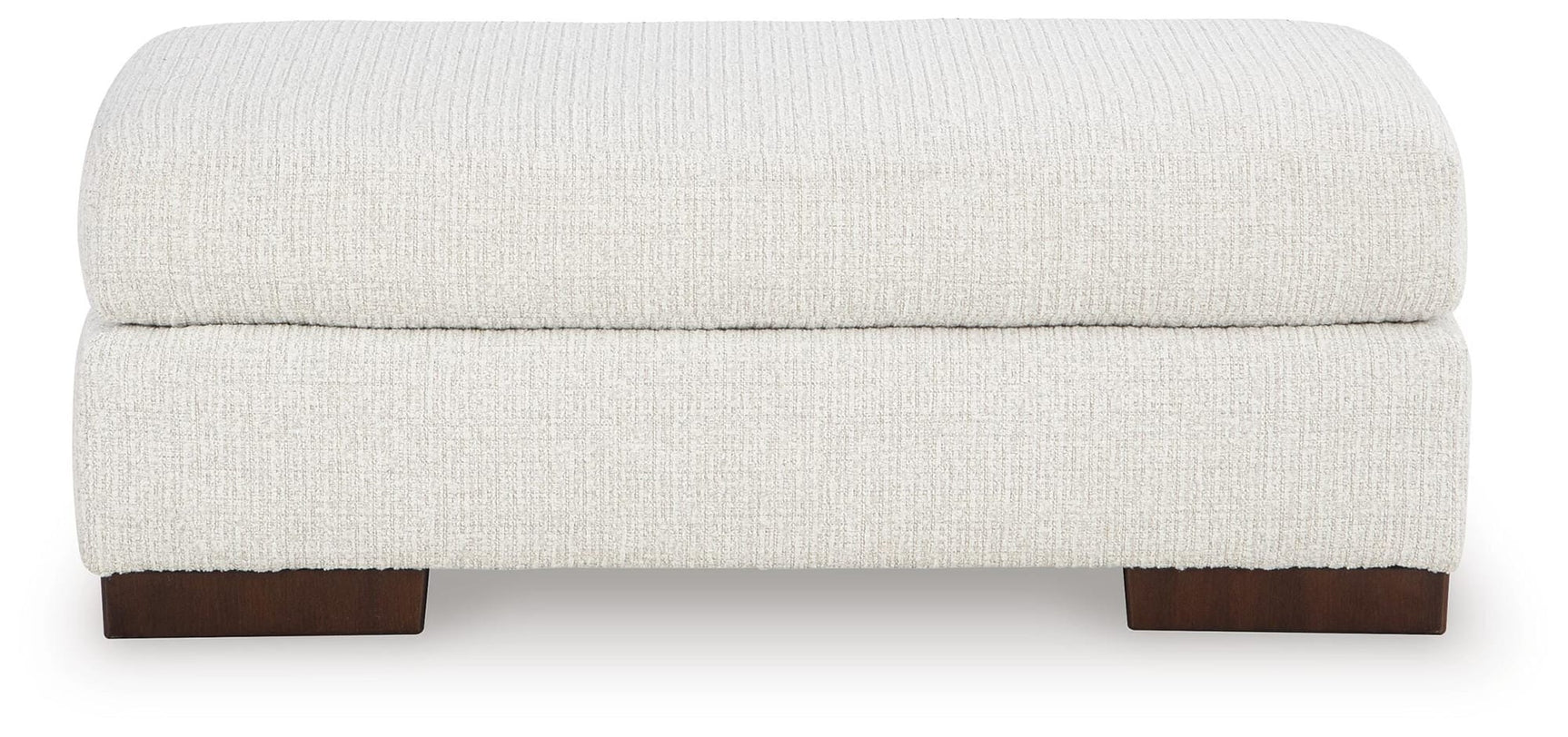 Hartside Frosted Performance Fabric,Next-Gen Nuvella™,Chenille Ottoman view 3