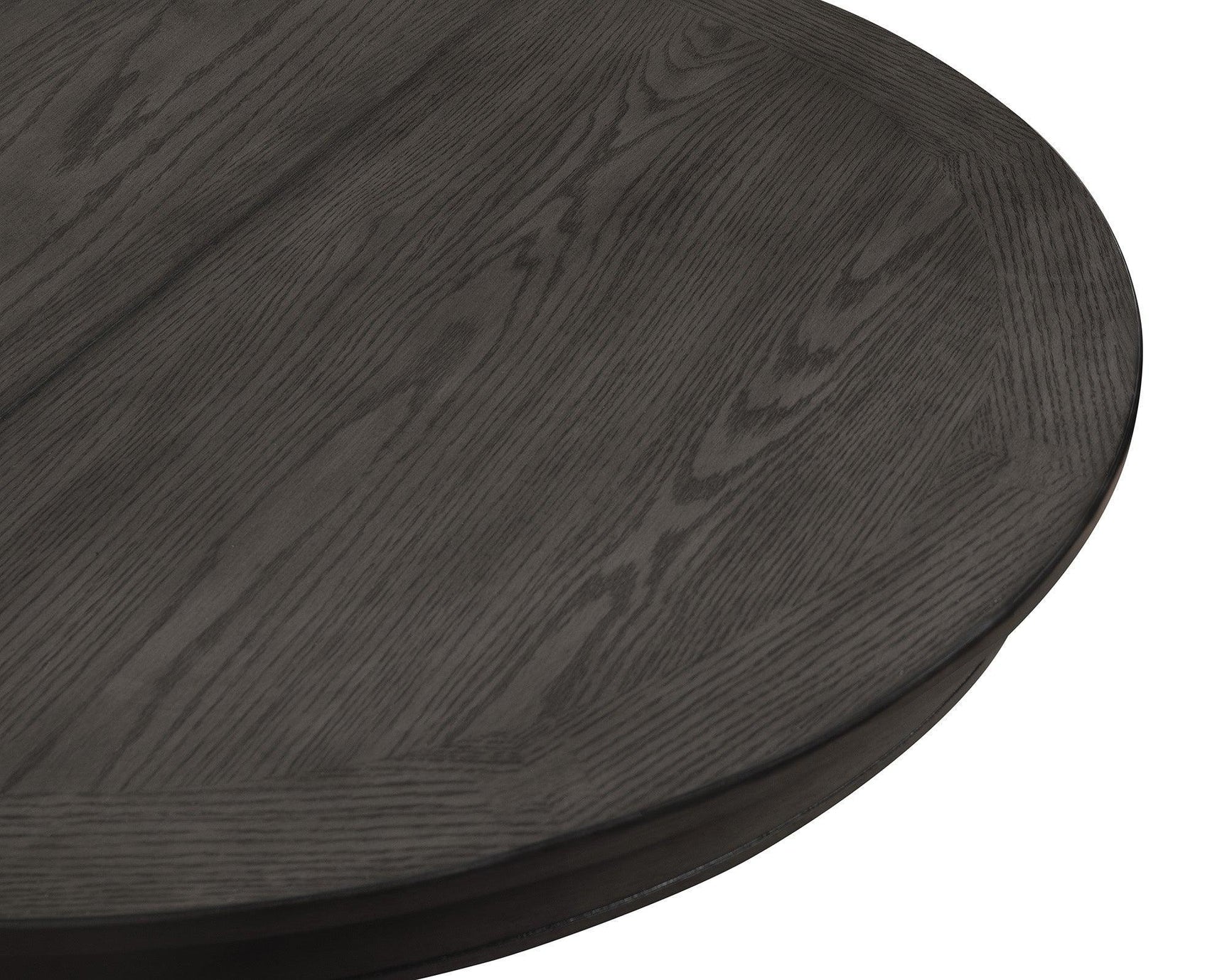 Hartwell Gray Modern Wood Oval Extendable Counter Height Dining Room Set - Ella Furniture