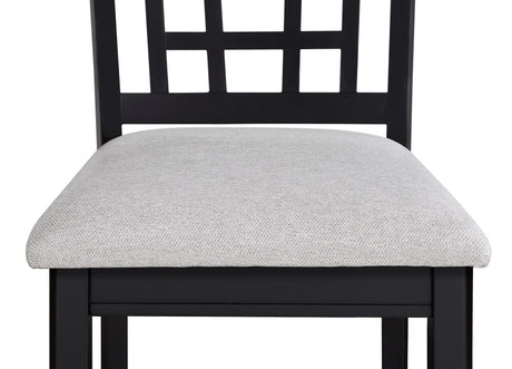 Hartwell Light Gray Modern Solid Wood And Veneers Counter Height Dining Room Set - Ella Furniture