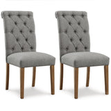 Harvina Gray 2-Piece Dining Room Chair - Ella Furniture