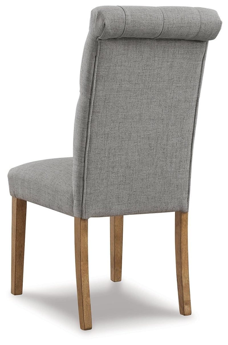 Harvina Gray 2-Piece Dining Room Chair - Ella Furniture