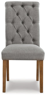 Harvina Gray 2-Piece Dining Room Chair - Ella Furniture