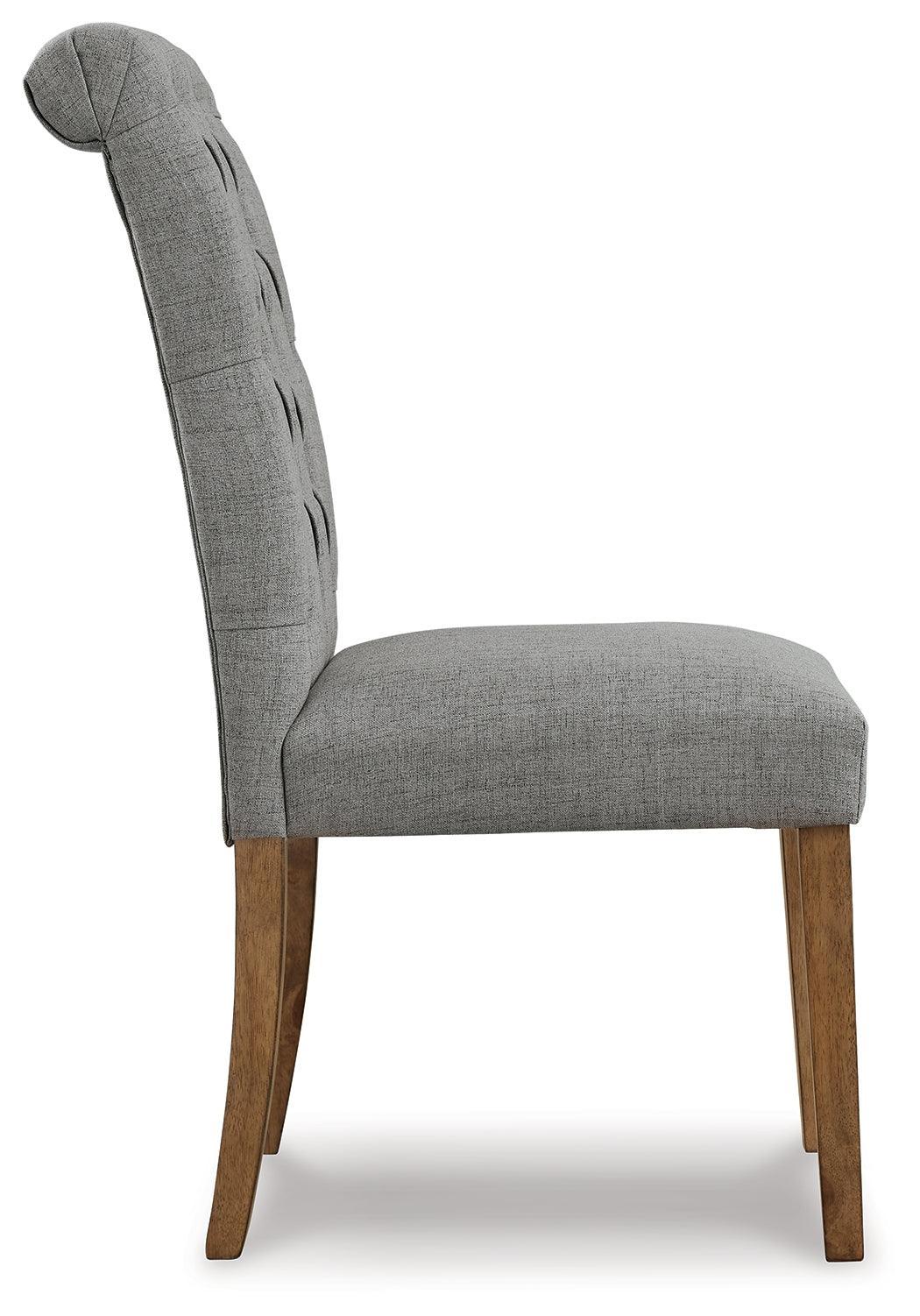 Harvina Gray 2-Piece Dining Room Chair - Ella Furniture