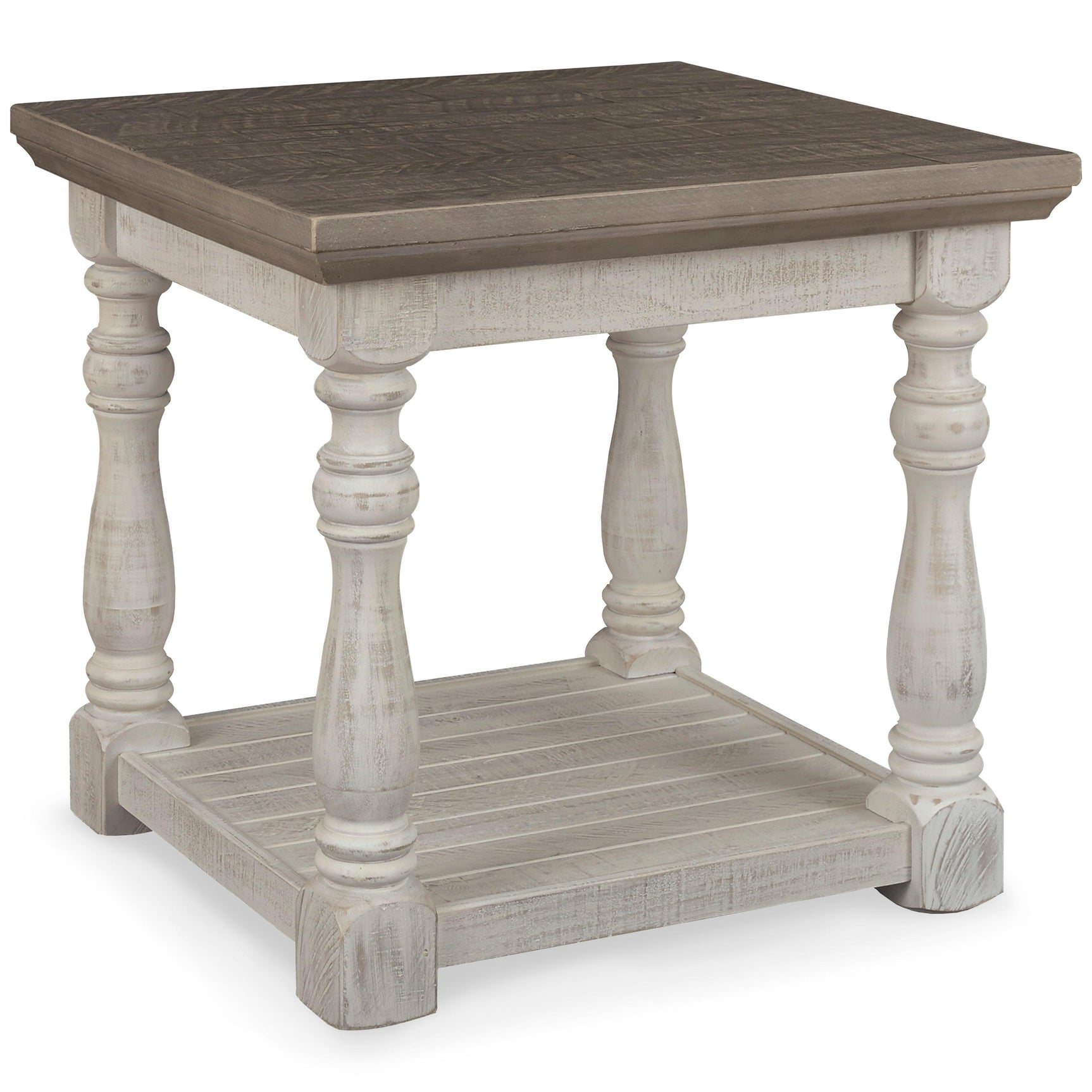 Havalance Gray/white Coffee Table With 2 End Tables PKG007177 - T814-9 | T814-3 | T814-3 - Ella Furniture