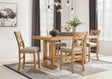 Havonplane Brown Counter Height Dining Table And 4 Barstools - Ella Furniture
