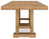 Havonplane Brown Counter Height Dining Table And 4 Barstools - Ella Furniture