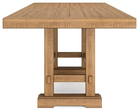 Havonplane Brown Counter Height Dining Table And 4 Barstools - Ella Furniture