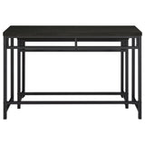 Hawes 4-Piece Multipurpose Counter Height Table Set Black 182724 - Ella Furniture