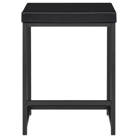 Hawes 4-Piece Multipurpose Counter Height Table Set Black 182724 - Ella Furniture