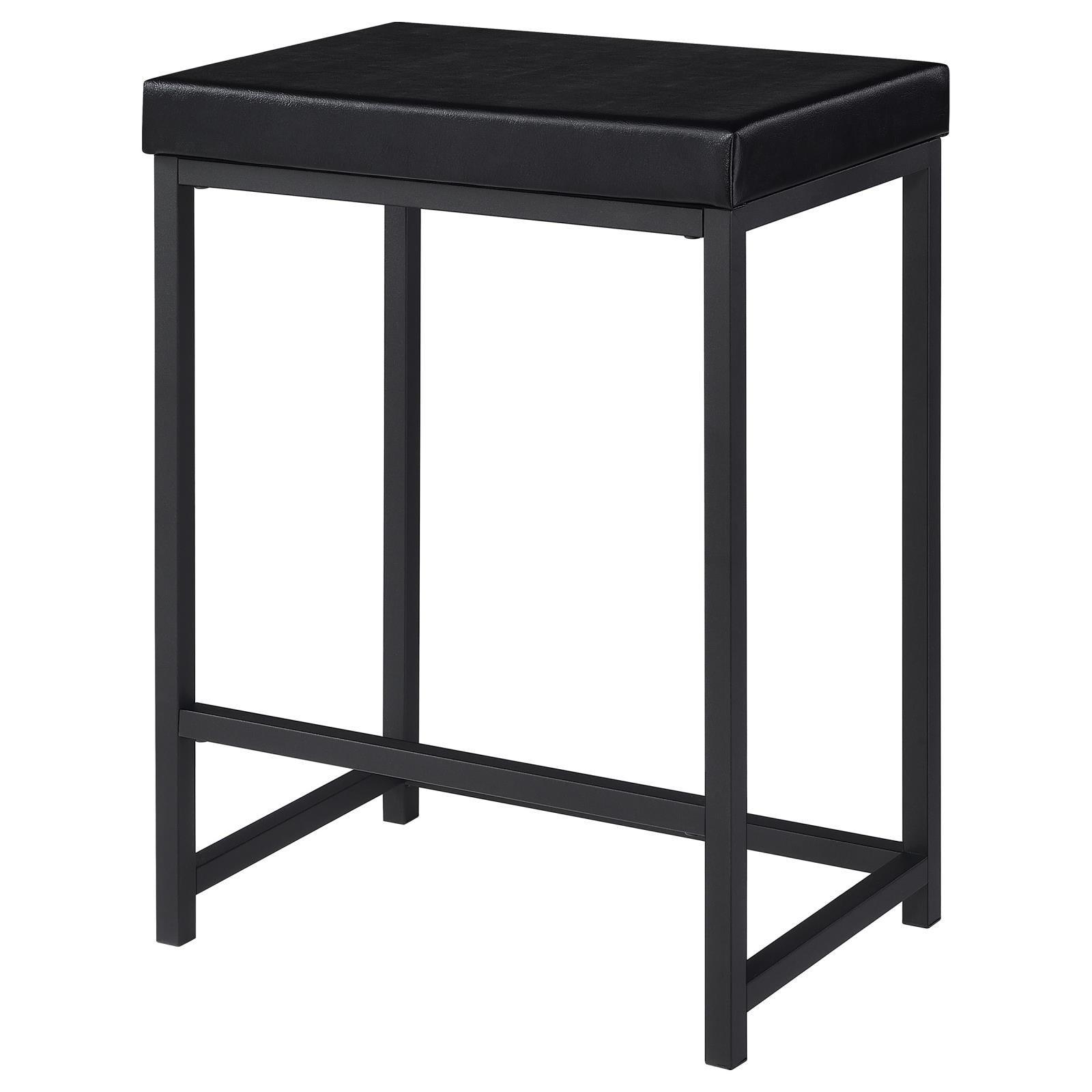 Hawes 4-Piece Multipurpose Counter Height Table Set Black 182724 - Ella Furniture