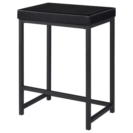 Hawes 4-Piece Multipurpose Counter Height Table Set Black 182724 - Ella Furniture