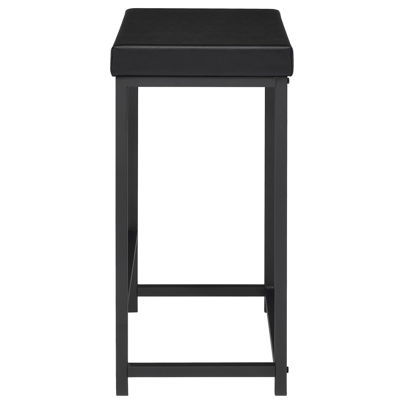 Hawes 4-Piece Multipurpose Counter Height Table Set Black 182724 - Ella Furniture