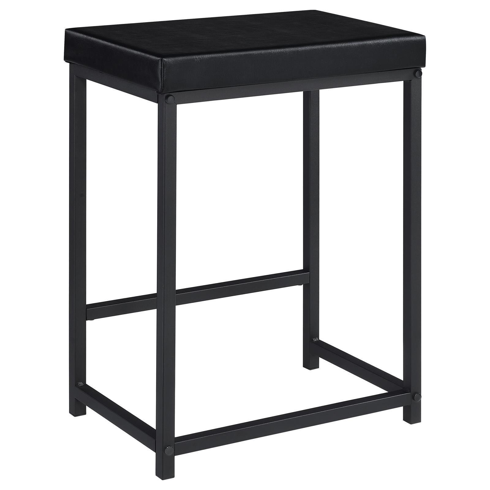 Hawes 4-Piece Multipurpose Counter Height Table Set Black 182724 - Ella Furniture