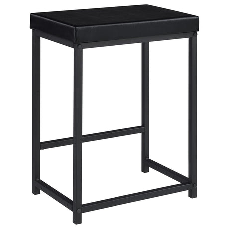 Hawes 4-Piece Multipurpose Counter Height Table Set Black 182724 - Ella Furniture