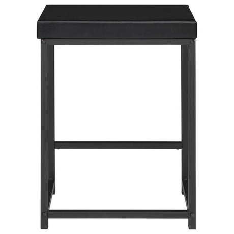 Hawes 4-Piece Multipurpose Counter Height Table Set Black 182724 - Ella Furniture