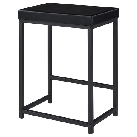 Hawes 4-Piece Multipurpose Counter Height Table Set Black 182724 - Ella Furniture