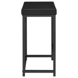 Hawes 4-Piece Multipurpose Counter Height Table Set Black 182724 - Ella Furniture