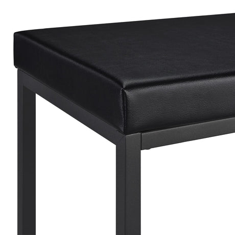 Hawes 4-Piece Multipurpose Counter Height Table Set Black 182724 - Ella Furniture