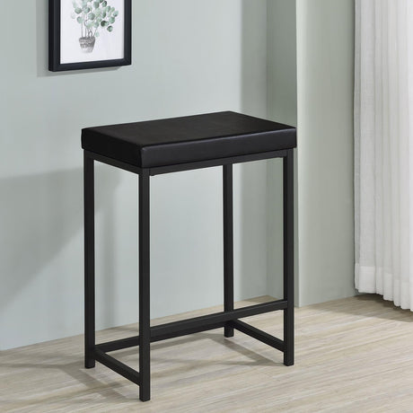 Hawes 4-Piece Multipurpose Counter Height Table Set Black 182724 - Ella Furniture