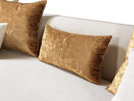 Helena Ivory Velvet Sofa & Loveseat - Ella Furniture