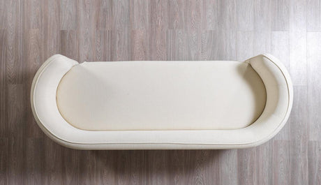 Helena Ivory Velvet Sofa & Loveseat - Ella Furniture