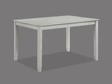Henderson Driftwood Modern Solid Wood Fabric Upholstered Dining Room Set - Ella Furniture