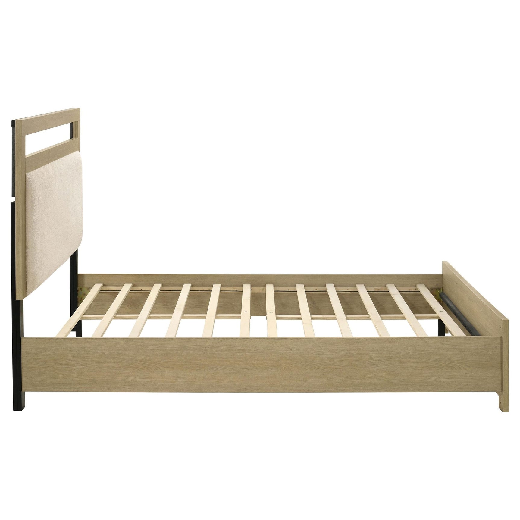 Hendricks Queen Panel Headboard Platform Bed Light Oak view 6