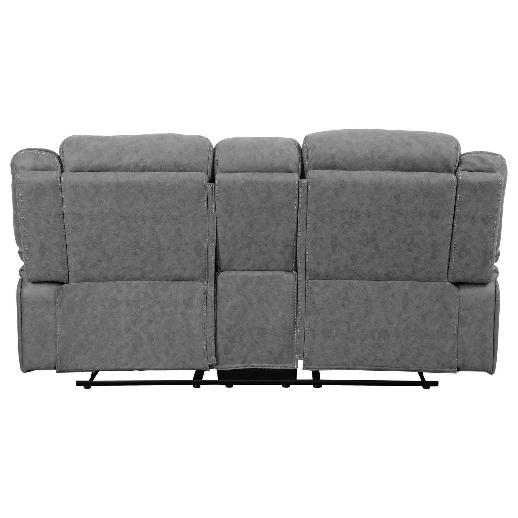 HIGGINS MOTION COLLECTION Houston Casual Stone Reclining Three-Piece Living Room Set 602261-S3 - Ella Furniture