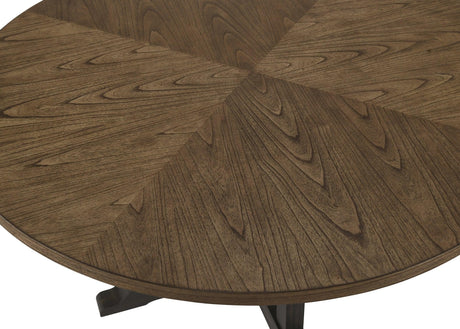 Hilara Brown/Gray Modern Solid Wood And Veneers Dining Sideboard - Ella Furniture