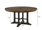 Hilara Brown/Gray Modern Solid Wood And Veneers Dining Sideboard - Ella Furniture