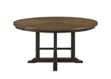 Hilara Brown/Gray Modern Solid Wood And Veneers Dining Sideboard - Ella Furniture