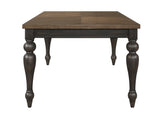 Hilara Brown/Gray Modern Solid Wood And Veneers Fabric Upholstered Dining Room Set - Ella Furniture