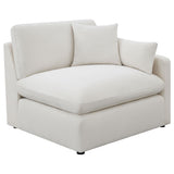 Hobson 6-piece Upholstered Modular Sectional Sofa Ivory 551451-SET - Ella Furniture