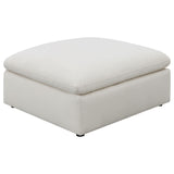 Hobson 6-piece Upholstered Modular Sectional Sofa Ivory 551451-SET - Ella Furniture