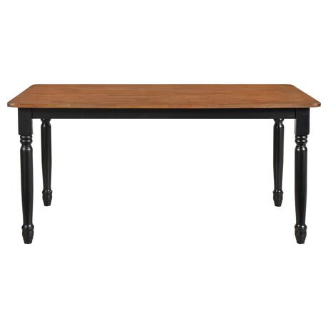 Hollyoak Rectangular 63-inch Wood Dining Table Walnut 183041 - Ella Furniture
