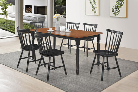 Hollyoak Rectangular 63-inch Wood Dining Table Walnut 183041 - Ella Furniture