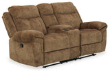 Huddle-up Nutmeg Sofa And Loveseat - Ella Furniture